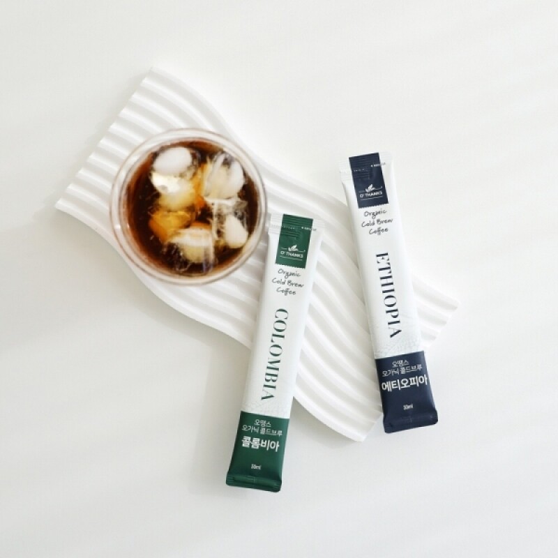 오땡스,[C1호] 오땡스 오가닉 콜드브루 커피 타임 듀엣 선물세트(에콜에)