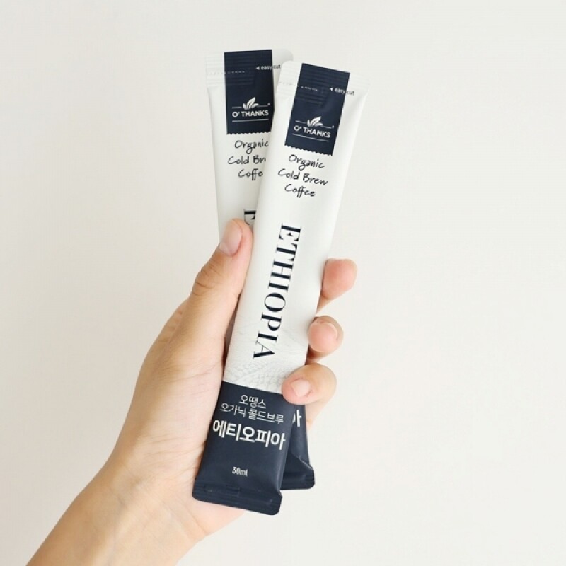 오땡스,[C1호] 오땡스 오가닉 콜드브루 커피 타임 듀엣 선물세트(에콜에)