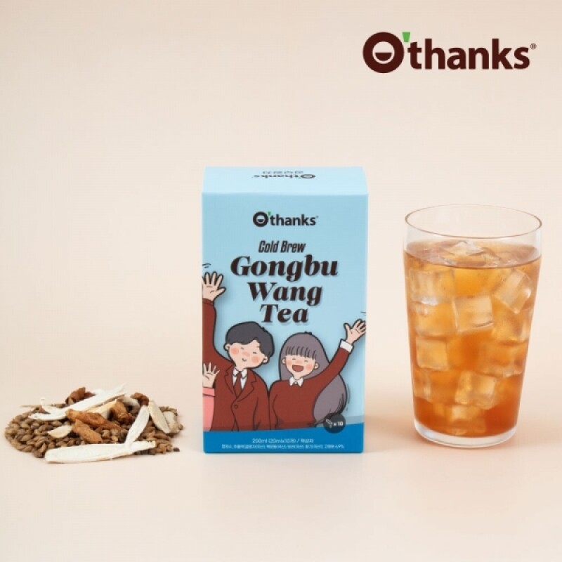 오땡스,오땡스 콜드브루 공부왕차 / 결명자 맥문동 액상 수험생차 200ml (20mlx10입) / 수험생 선물세트