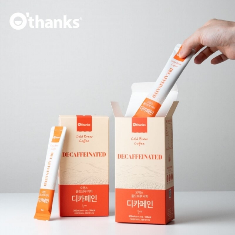 오땡스,오땡스 콜드브루 디카페인 더치커피 아메리카노 원액 액상 커피 1L